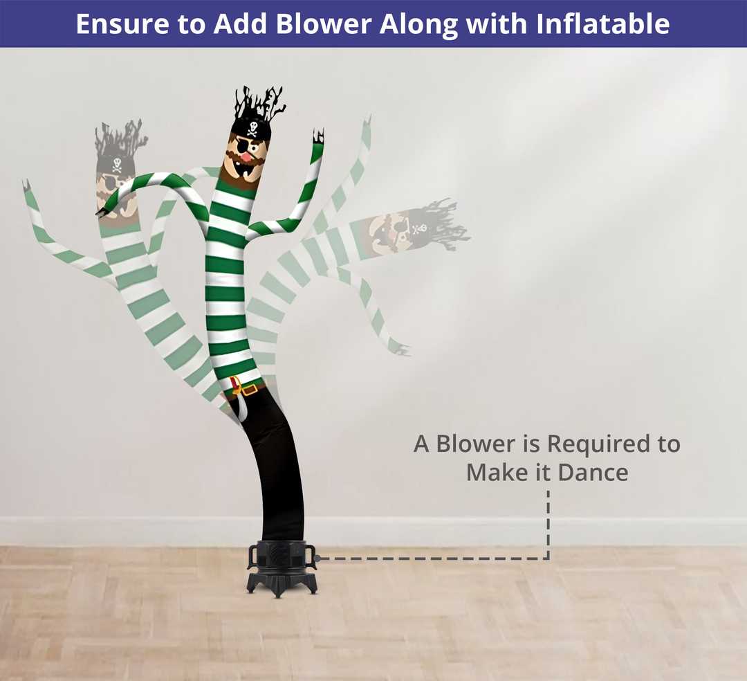Pirate Inflatable Tube Man