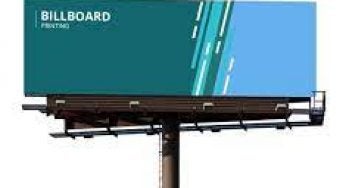 Gain a competitive edge in offline advertising with Billboard printing