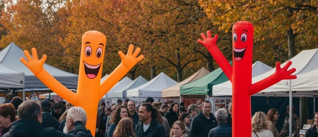 How to Use Inflatable Tube Men for Outdoor Sales