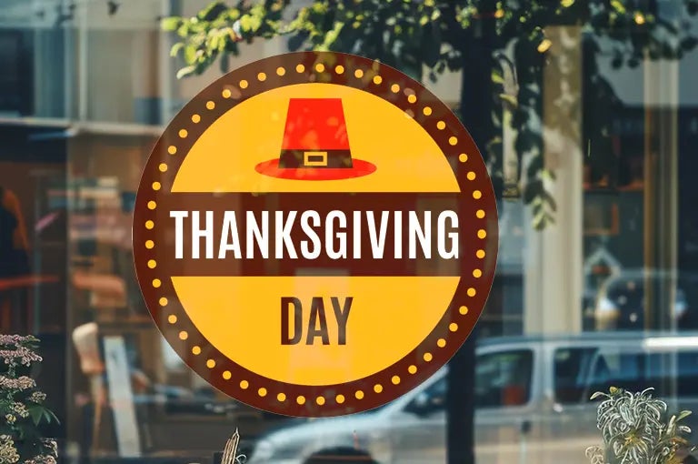 How to Make Your Mark with Thanksgiving Promotions with Custom Decals