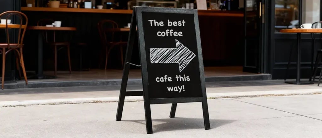 Sidewalk Sign Ideas to Bring in Customers