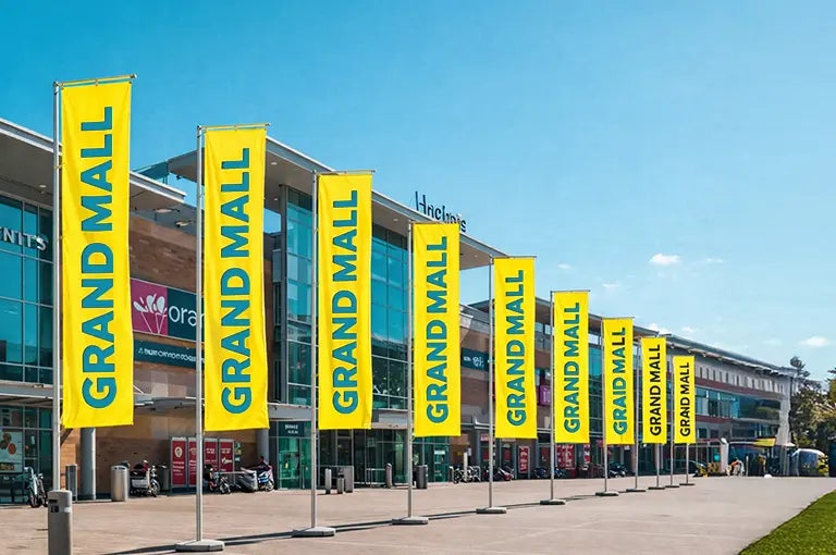 What Are the Different Types of Advertising Flags for Business Branding?