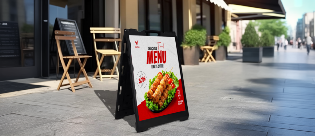 Best Ways to Use Sandwich Board Signs for Outdoor Advertising