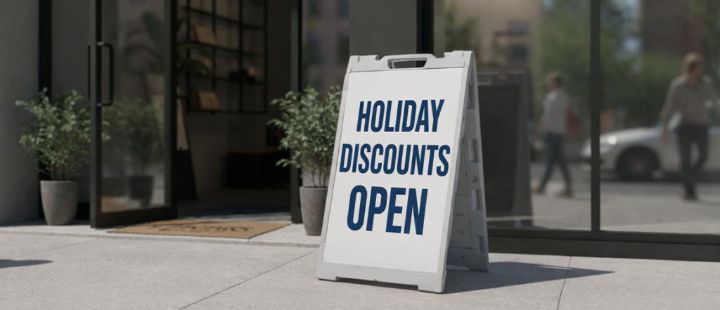 sandwich board signs for business 